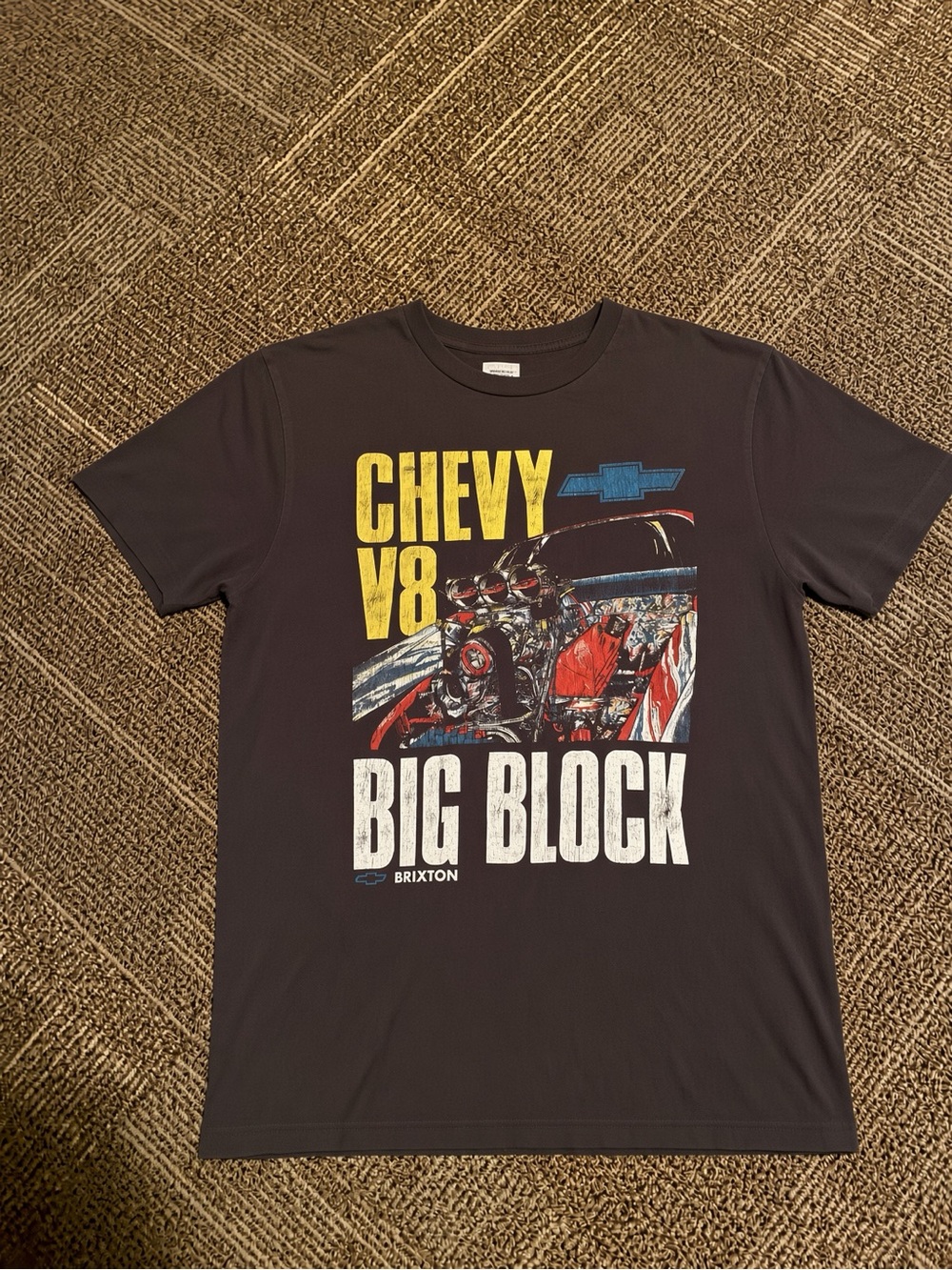 Black 'Chevy V8 Big Block' Graphic Tee